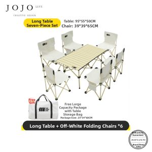 Portable Outdoor Folding Table and Chair Set