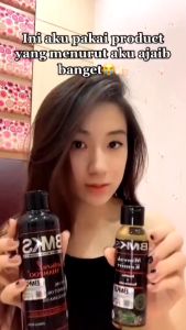 Paket Shampo Kemiri BMKS Original BPOM Sampo Penebal & Penyubur Rambut Instan Penumbuh Rambut Ampuh Black Magic Shampoo