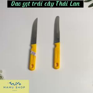Dao gọt hoa quả cán vàng thái lan KIWI siêu bén loại 1 đầu tròn đầu nhọn Mamu  shop