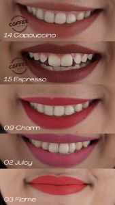 OMG OH MY GLAM Matte Kiss Lip Cream Maskproof