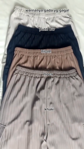 KULOT CARGO KNIT WANITA PREMIUM DEWASA JUMBO