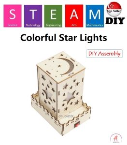 DIY Colorful Star Lights Assembly Toys - STEM DIY for Kids Educational Science Toy -  Science Experiment Toys - Kids Science DIY