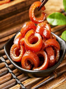Five Spice Braised Pork Skin Snack Ready-to-Eat