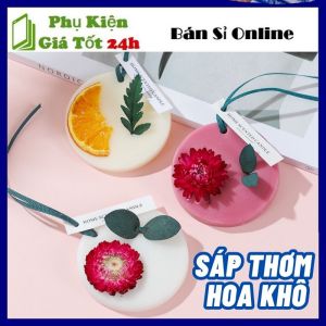 Sáp Thơm Hoa Khô 17gr Hương Nước Hoa Treo Tủ Quần Áo Khử Mùi Ẩm Mốc Nước Hoa Khô Khử Mùi Không Khí Treo Phòng Bàn Làm Việc Làm Quà - Sáp thơm phòng ngủ - Nến Thơm