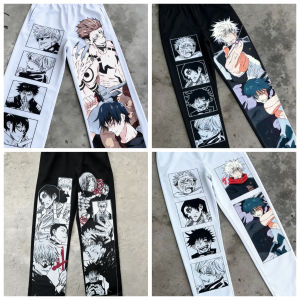 Bandai | Adult and Children Jujutsu Kaisen Famous Scenes 3D Printed Shorts Pants Anime Convention Outfit Long Pants!