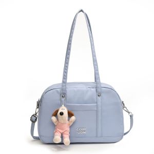 Huife Women Tote Bag Large Capacity Shoulder Bags for Student  Girls Travel Handbag Oxford Cloth Crossbody Bag