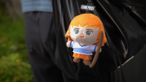 [Cinereplicas x Netflix] One Piece keychain plush toy One Piece Nami doll keychain backpack pendant