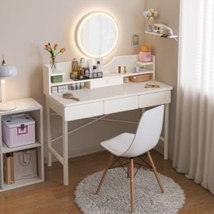 Dresser Bedroom Modern Minimalist Small Dresser Internet Celebrity Ins Style Small Apartment Girl White Makeup Table