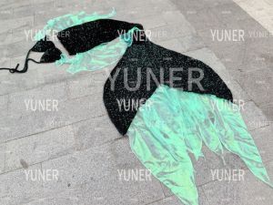 Yuner Mermaid Tail Swimsuit Aquarium Shooting Performance Fish Skin Sequin Adult Tailored