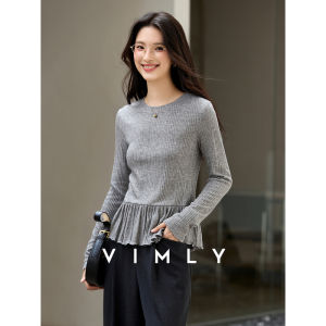 Vimly | Áo Thun Cổ Tròn Dập Ly Giúp Gầy