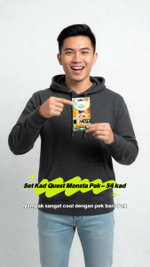 Monsta Pek Quest – BoBoiBoy Galaxy Card Set (54 Cards or 6 Cards)