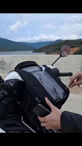 Túi treo đầu xe máy ZDK K2 và túi mini ZDK K1 có ngăn đựng đồ tiện lợi