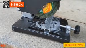 Khung biến máy mài máy cắt thành máy cắt bàn cao cấp - Khung bệ nguyên khối chắc chắn