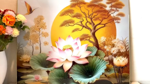 Tranh treo tường spa dưỡng sinh chăm sóc làm đẹp tổng hợp nhiều mẫu