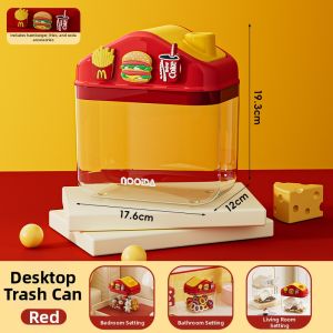 Cute Mini Trash Can Desktop