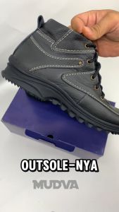 Sepatu Pria Kulit Boots Casual Boot Hiking Touring MAD04