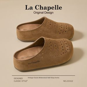 La Chapelle | Versatile Summer Flat Heel Platform Slip-Ons with Soft Soles