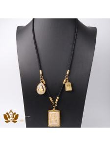 Dây Chuyền Phật Bằng Sợi Titan Dây Chuyền Nam Nữ Thiết Kế Mới Dây Chuyền Bằng Thép Titan Dây Chuyền Trang Sức Thời Trang Mới