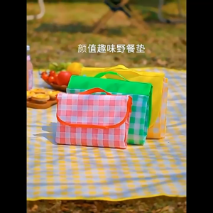 Thickened picnic mat moisture-proof outdoor picnic cloth waterproof camping cushion portable moisture-proof cloth tent folding ground mat.