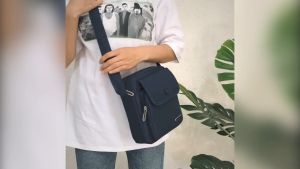 กระเป๋าสะพายข้างแฟชั่นผู้ชาย กระเป๋าสะพายผู้ชาย กระเป๋าสะพายผช bag กระเป๋าสะพายไหล่ ผ้า ไนล่อน