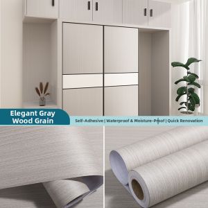 Self-adhesive Waterproof Cabinet Renovation Furniture Beautification Soft Film