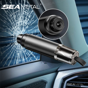 SEAMETAL Aluminum Alloy Window Breaker Glass Breaker Multifunctional One Second Car Window Breaker Car Safety Hammer