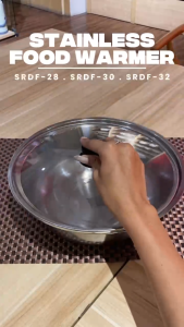 Stainless Steel Food Warmer Glass Cover (SRDF) Smart Kitchen Ph