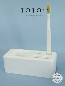 Hotel Bathroom Toothbrush Storage Organizer Minimalist Luxury Style Dental Care Accessories Holder for Everyone