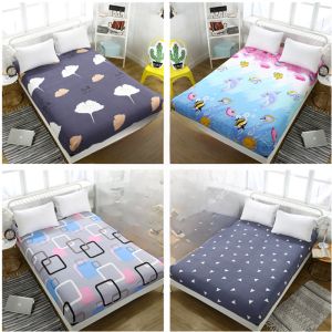 White Tatami Bed Skirt Protector Mat Coconut Fiber Pad Mattress Cover Non-Slip Washable Bedding Universal Seasonal Use