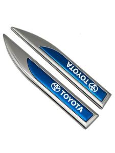 Miếng Dán Logo Xe Toyota Vios Corolla RAV4 Camry Miếng Dán Thân Xe Miếng Dán Đường Viền Thân Xe Phụ Kiện Trang Trí