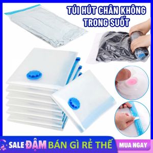 Túi Bảo Quản Quần Áo Hút Chân Không SIZE TO - Túi Hút Chân Không Chống Ẩm Bụi Bẩn - Túi Đựng Chăn Màn Gấp Gọn Tiện Lợi Không Tiết Kiệm Không Gian
