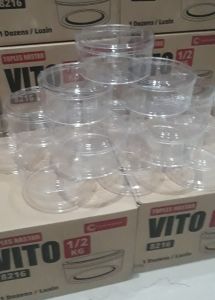 Toples  nastar/toples kue kering/toples lebaran vito 1/2 kg