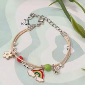 Gelang Tsania Karakter Lucu Fashion Bracelet Manik Tali Couple Sahabat