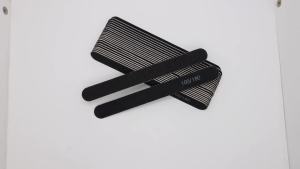 Foamily Nail Files 10/5 Pack 100/180 Grit Professional Wood Emery Boards Double Sided Washable Nail File Set for Acrylic Nails