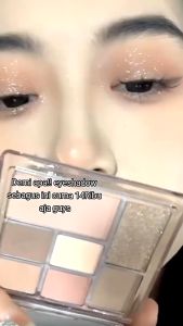 GC - DIKALU COCO VENUS Eyeshadow Palette 9 Warna Pigmented Glitter Matte Korean Eyeshadow