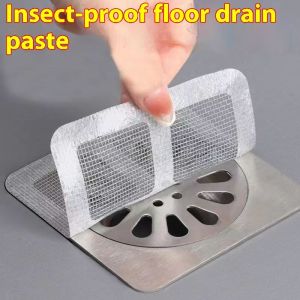 BBdd Dùng Một Lần Tự Dính Tian Zi Tấm ống thoát đặt dưới sàn Chống-Chặn Côn Trùng Bằng Chứng Chống-Tóc bệt vệ sinh phòng tắm Bồn Rửa Nhà Bếp màng lọc Chất Lượng Cao Lưới Nắp Cống Dễ Dàng Để Cài Đặt Và Độ Bền Cao