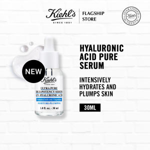 Kiehls Hyaluronic Acid Serum for Face - High Potency Pure Serum - Hydrating Serum Moisturizer for Face - 30ml