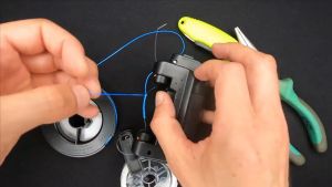 Electric FG Knot Knotter PR Knot GT Knot Assist Fishing Knotting Leader Bobbin Wire Binder Tools