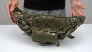 Multipurpose Fishing Tackle Waist Bag: A Waterproof & Portable Outdoor Sports Waist Pack