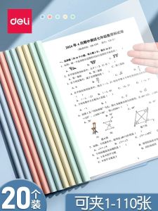 Deli A4 Thẻ Đựng Tài Liệu Dày Đựng Hồ Quang Màu Sắc Đựng Tài Liệu Đựng Hồ Sơ Đựng Sách Đựng Báo Cáo Đựng Hồ Sơ