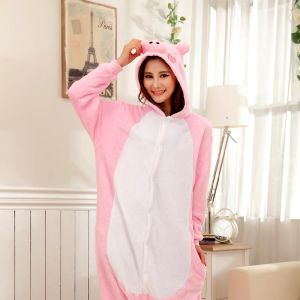 Halloween Animal Cartoon Cosplay Jumpsuit Performance Costume Adult Stage Show Suit Long Sleeve Modal Fabric Adult Size