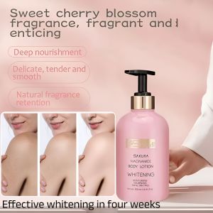 Whitening Body Lotion Spring and Summer Niacinamide Brightening Moisturizing Brightening Body Lotion Whole Body Moisturizing烟酰胺身体美白乳