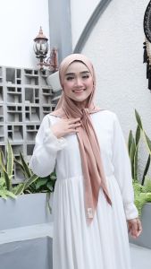 Al-zea Hijab Jilbab Kerudung Segitiga Oval Nonpet Myiesha Bahan Jersey
