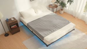 Ayo Suspended Iron Bed Frame with Smart RGB Light: How-To Guide