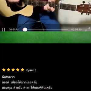 Gibson สายกีตาร์โปร่ง SUPER ULTRA LIGHTS g010 เซต นัท หย่อง กระดูกแท้เพิ่มความใส หมุด กระดูก