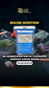 Mayin Cashmere Cotton Filter - Size S - Filter Kapas Busa Mekanis untuk Kolam Akuarium & Aquascape