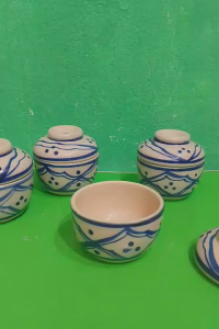 Set 4 hủ lọ thố đựng gia vị dung tích 200ml thố 9 cm