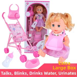 Liu Enen | Childrens Role Play Realistic Baby Stroller
