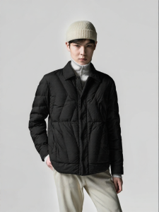 Business Casual Warm White Duck Down Padded Jacket