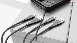 KT-01 Kabel Data 2.4A Micro Type C Charger Fast Charging Quick Charge Cable